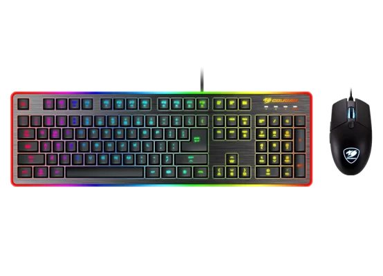 Combo Gamer COUGAR Deathfire EX | Teclado + Mouse RGB