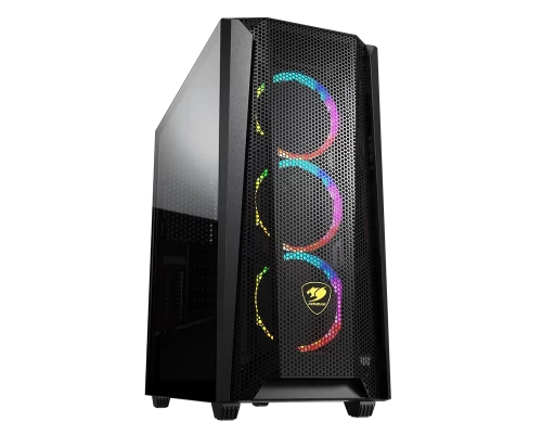 Gabinete Cougar MX660 Mesh RGB | 3 Fans ARGB | USB Type-C